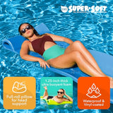 TRC Recreation Foam Swimming Pool Float, Floating Water Lounger, Splash 1.25??
