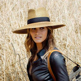 Eric Javits Daphne Hat – Natural/Black